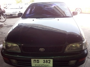 ฝากขายรถบ้าน Toyota corona ท้ายโด่ง 1993 เกียร์ออโต้ ติดแก๊สแล้ว