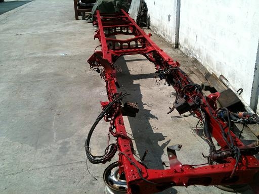 แชสชี Hino  MEGA  7ม.80ชม.