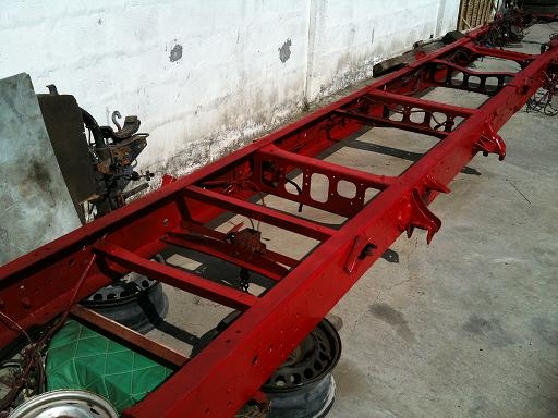 แชสชี Hino  MEGA  7ม.80ชม.