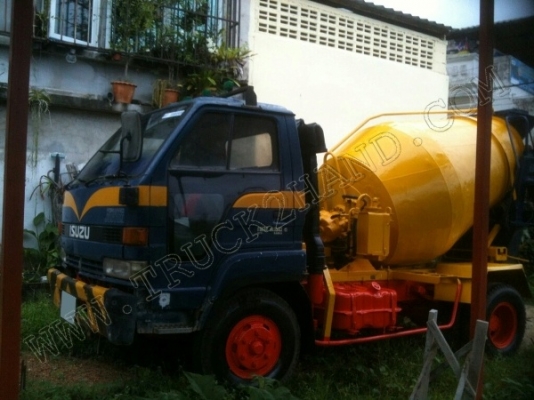 รถบรรทุก 6 ล้อโม่ปูน ยี่ห้อ ISUZU รถบรรทุก 6 ล้อโม่ปูน ยี่ห้อ ISUZU