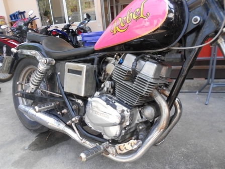 รายละเอียด ขายรีเบล250 ทะเบียนแท้ พร้อมชุดโอนเครื่องแน่นๆพร้อมใช้