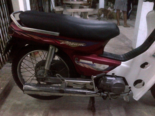 ขาย!ฮอนด้าดรีม100 ปี38 รถเครื่องเดิม เครื่องดี พร้อมใช้ ทะเบียน+เอกสารโอน ภาษีไม่หมด