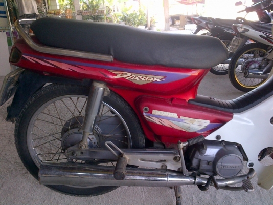 ขาย!ฮอนด้าดรีม100 ปี38 รถเครื่องเดิม เครื่องดี พร้อมใช้ ทะเบียน+เอกสารโอน ภาษีไม่หมด