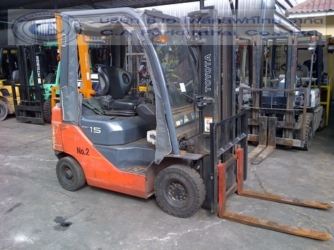 ขาย รถโฟล์คลิฟท์ TOYOTA รุ่น 8-FG15 ขาย รถโฟล์คลิฟท์ TOYOTA รุ่น 8-FG15
