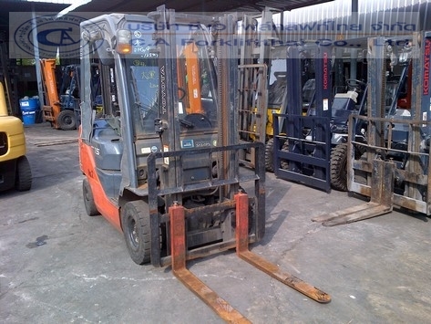 ขาย รถโฟล์คลิฟท์ TOYOTA รุ่น 8-FG15 ขาย รถโฟล์คลิฟท์ TOYOTA รุ่น 8-FG15