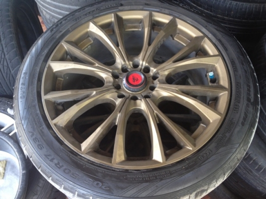 ขายแม็ก Lenso Samurai Bushido ขอบ17 5รู100/114+ ยางปี10 ราคา11,900 บาท