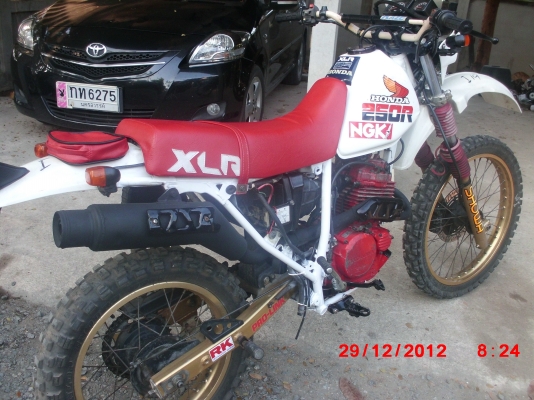 ขาย XLR 250 รุ่นพิเศษ เครื่องแดงจากโรงงาน ประกอบไหม่ เชียงไหม่ 0871932771