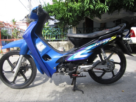 ขายด่วนwave100sปี46เครื่องดีล้อแม็กถูกๆทะเบียน-โอน