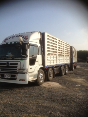 ขายรถพ่วง hinoโปรเฟืย 12ล้อเพลาเดี่ยวลูก2คาน