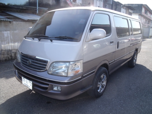 ขาย Toyota รถตู้หัวจรวจ ช่วงยาว Super custom ปี2000.