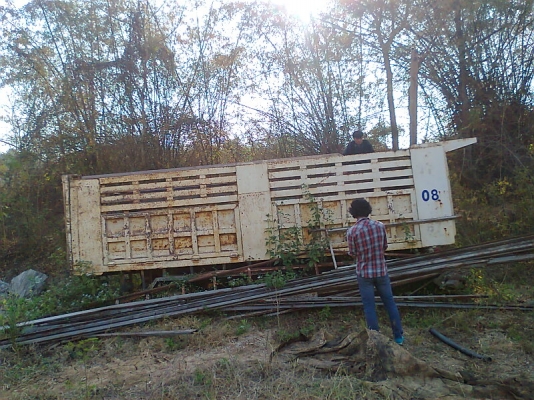 กระบะดั้ม สามมิตร ครบชุด ยกลงจาก สิบล้อ นิสสันยูดี ครบชุด