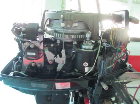 ขายเรือยางท้องไฟเบอร์Tohatsu30แรงสภาพใหม่