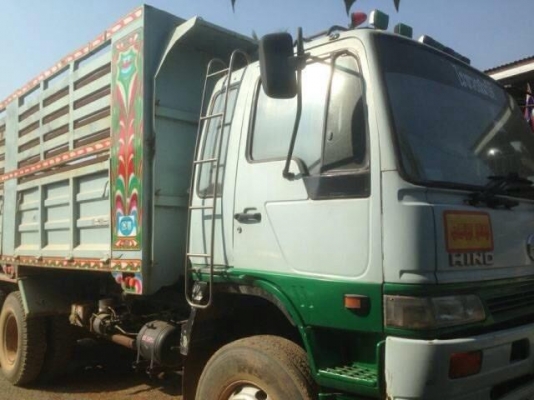 ขายรถสิบล้อ Hino FM2K 240 แรง สมอเงิน พ่วง แม่ดั้ม  ลูก2คานแท้ คอกเกษตร