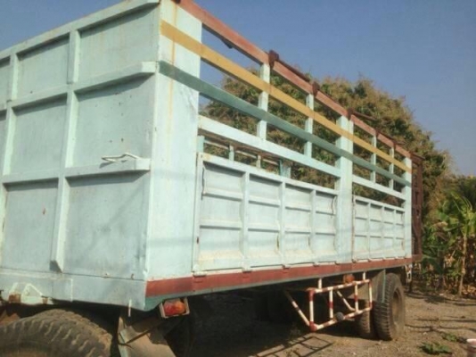 ขายรถสิบล้อ Hino FM2K 240 แรง สมอเงิน พ่วง แม่ดั้ม  ลูก2คานแท้ คอกเกษตร