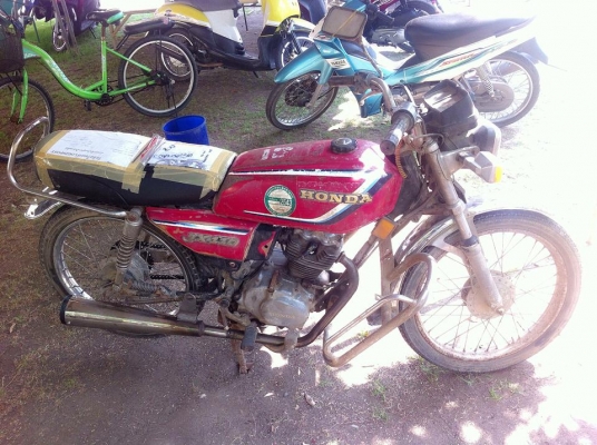 ขาย JX 110 ทะเบียนพร้อมโอน รถขับได้อยู่รังสิต 0891709610