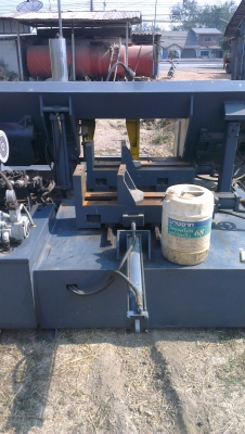 Sell> ขายเลื่อยสายพาน Band Saw มือสอง เทียบกับ Amada 400 ตัวใหญ่ เป็นเครื่อง กึ่งออโต้ครับ กำแพงแสน นครปฐมครับ