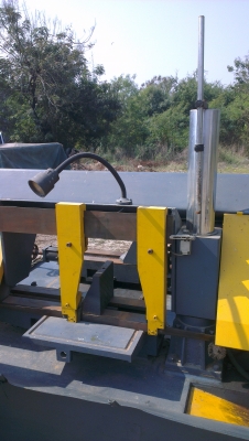 Sell> ขายเลื่อยสายพาน Band Saw มือสอง เทียบกับ Amada 400 ตัวใหญ่ เป็นเครื่อง กึ่งออโต้ครับ กำแพงแสน นครปฐมครับ