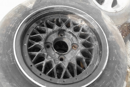 13X7 4/114 มียางครบพร้อมใช้งาน มีหลายชุดๆละ4500