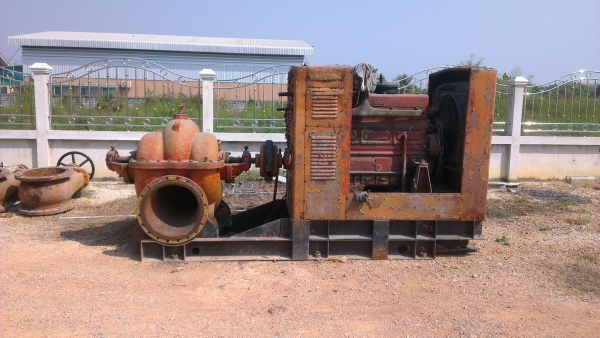 Sell> ขายเครื่องสูบน้ำ Ebara 20" นิ้ว พร้อมเครื่องฮีโน่ กำแพงแสน นครปฐมครับ