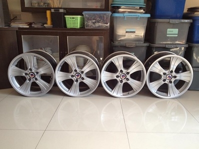 แม็กซ์17 นิ้ว BMW 5รู120 สวยทั้งชุด สำหรับซีรีย์ 3 ตจว ส่งได้ครับ