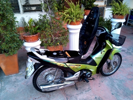wave 125s โฉมไอ ไมล์ดิจิตอล กุญแจใหญ่
