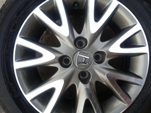 ขายล้อHonda City รุ่น Society (รุ่นพิเศษ) พร้อมยาง 1 ชุด