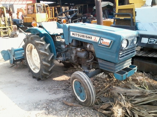 ขายรถไถนั่งขับ MITSUBISHI 18 แรง พร้อมโรตารี่