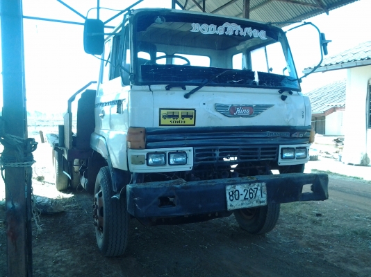 HINO หางปลาขึ้น200 เครื่อง EH700 เบรคทิฟี่ เพาเวอร์ เฟืองท้ายคุณหลง ไม่มีทะเบียนครับพี่น้อง