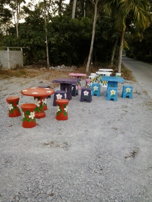 ขายชุดโต๊ะปูนสวยๆจ้า