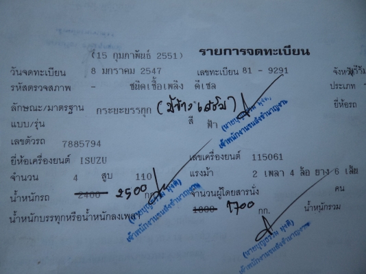 ขาย125000บาทรถ6ล้อราคาถูกๆตามสภาพอีซูซุเครื่อง110แรง เครื่องแน่น คัซซีสวยพร้อมใช้งานคับ