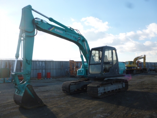 รถแบคโฮเก่าญี่ปุ่น Kobelco SK120-3 (Mark 5 super) 2,900 ชั่วโมง
