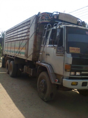 ขายรถสิบล้อพ่วง Isuzu นางฟ้าแท้ เครื่อง 240แรง กระบะดั๊มพ์มิเนียมแม่ลูก ลูก 2 เพลา ทะเบียนพร้อม