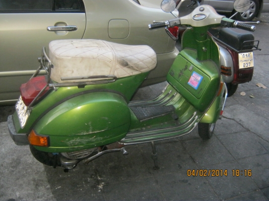 เวสป้า px หัวกลม 50,000 เอกสารครบ