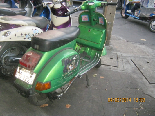 เวสป้า px หัวเหลี่ยม 48,000 เอกสารครบ