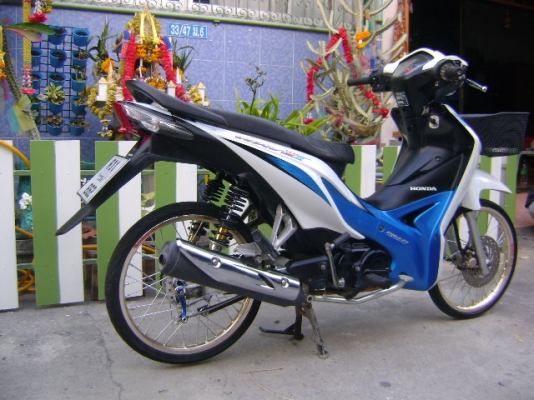 HONDA WAVE110I รถปี54 สภาพดีแต่งภายนอก เครื่องเดิม