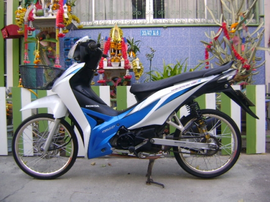 HONDA WAVE110I รถปี54 สภาพดีแต่งภายนอก เครื่องเดิม