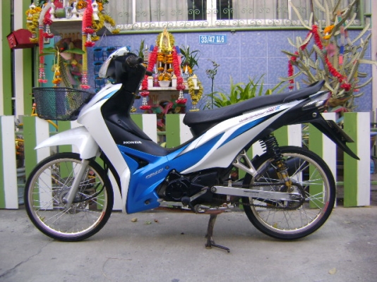 HONDA WAVE110I รถปี54 สภาพดีแต่งภายนอก เครื่องเดิม