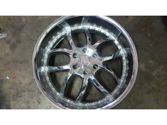 ขอบ 22 VIP 6รู กว้าง 9.5 ออฟ 15 ***มีคู่เดียว***