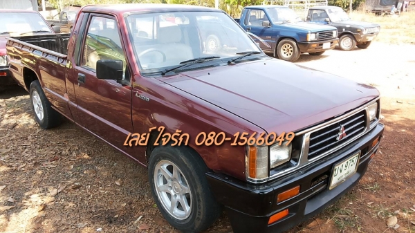 ***ขายแล้วครับขอบคุณ Truck2hand ขายกระบะตอนเดียว MITSU L200 Cyclone 2.5ปี32/89 เครื่องเดิมเกียร์เดิม เครื่องอ่อน เกียร์ดี ช่วงล่างแน่นคัสวีสวยเดิม ไม่ปะไม่ดาม กระบะเก็บงานแล้ว ล้อแม็ก ยางดี หัวเก๋งสวยภายในสวยคอนโซลครบ แอร์เย็น สีสันดีรถเคลียร์สีแล้ว ขายตา