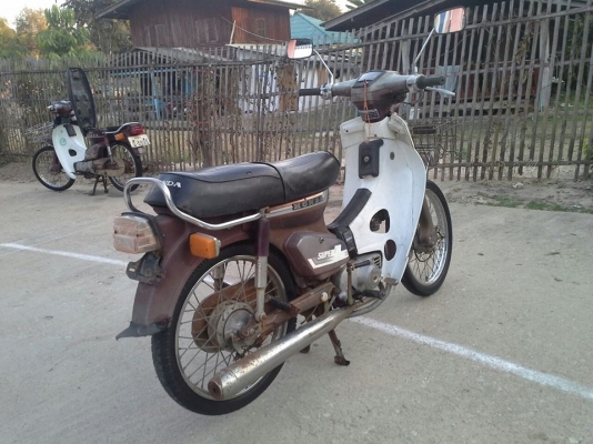 Super70(เบิร์ดเล็ก)ทะเบียนโอนเดิมๆสภาพประกวดราคาถูก9500บาท