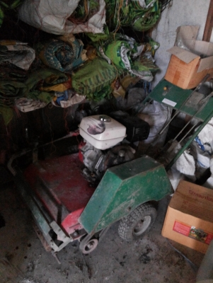 รถเวอร์หญ้า เครื่องฮอนด้า 9 แรง