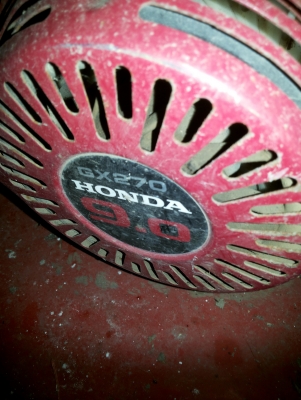 รถเวอร์หญ้า เครื่องฮอนด้า 9 แรง