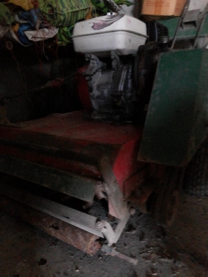 รถเวอร์หญ้า เครื่องฮอนด้า 9 แรง