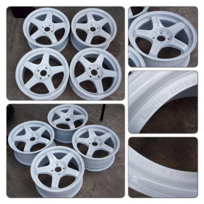 ขายแม็กซ์มือ2ขอบ16 TRD T3 4รู100 ราคา 6,900 บาทถูก