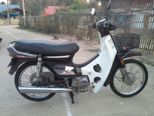 ดรีมคุรุสภาทะเบียนโอนภาษีขาด2ปีสภาพเดิมๆขาดถูก11500บาท