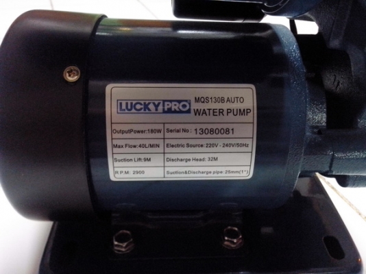 ขาย ปั้มน้ำอัตโนมัติ LUCKY PRO ขาย ปั้มน้ำอัตโนมัติ LUCKY PRO