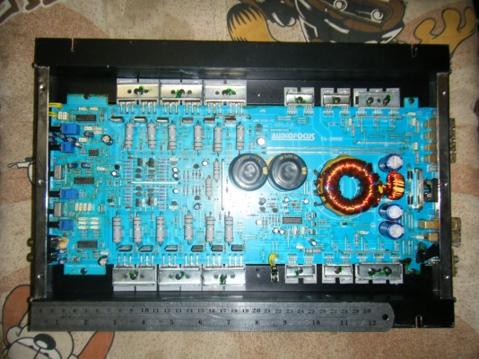 POWER AMP AUDIOFOCUS CLASS AB 2CH POWER AMP AUDIOFOCUS CLASS AB 2CH