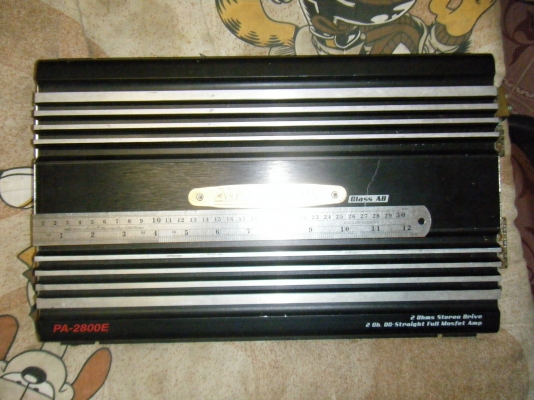 POWER AMP AUDIOFOCUS CLASS AB 2CH