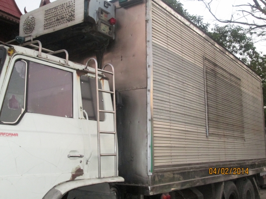 HINO-F18HO7C-ตู็ทำความเย็น-ครัชซีสวย-เครีองเสีย-ขายตามสภาพ-450,000-