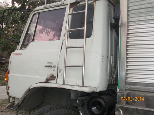 HINO-F18HO7C-ตู็ทำความเย็น-ครัชซีสวย-เครีองเสีย-ขายตามสภาพ-450,000-